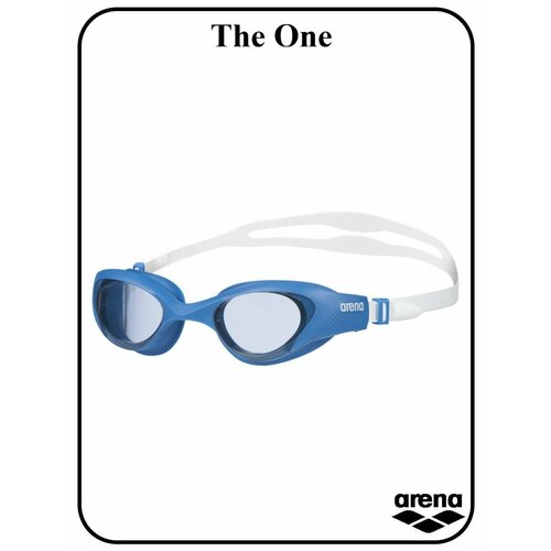 41518-66724 Очки для плавания ARENA The One, 001430 571, синии линзы, нерегулируемая переносица, синяя оправа, 001430571