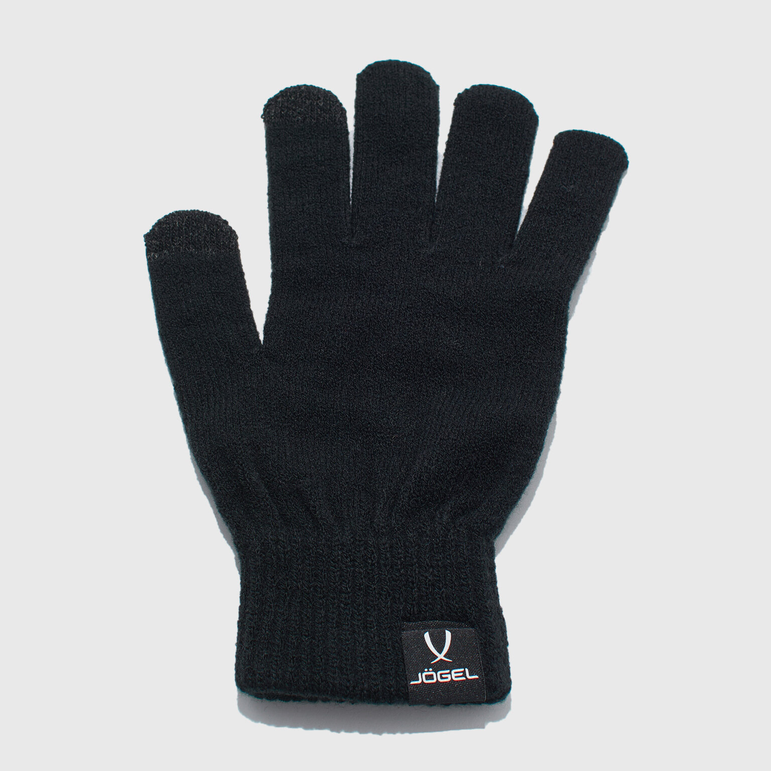 Перчатки Jogel Essential Team Knitted для мужчин, размер XL, черный — фото 1