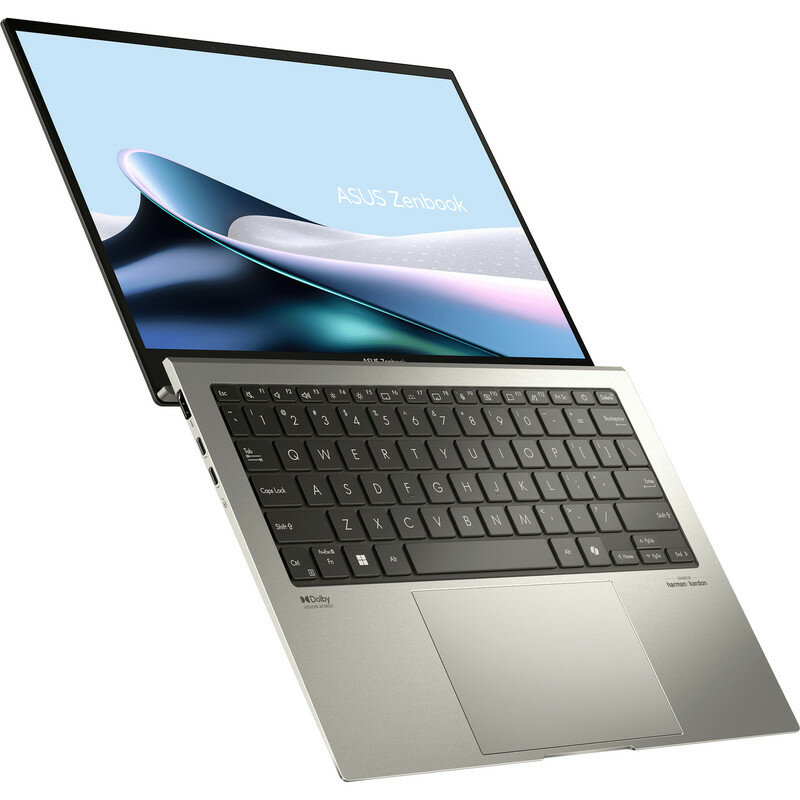 Ноутбук ASUS Zenbook S 13 OLED UX5304VA-NQ396 90NB0Z92-M00RU0 (13.3", Core i7 1355U/ 16 ГБ/ SSD 1024 ГБ/ Iris Xe Graphics eligible) Серый - фото №7