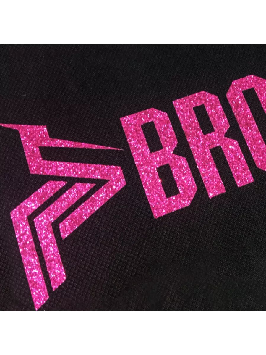 Термотрансферная пленка Глиттер розовый для ткани 50х100см — фото 1