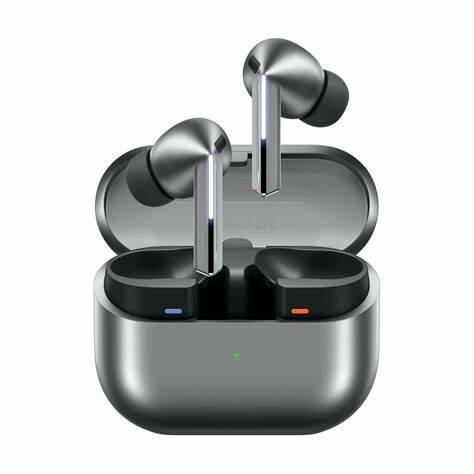 Наушники Samsung Galaxy Buds 3 PRO, Bluetooth 5.4, orginal 100 % , с шумоподавлением, серебристые — фото 1