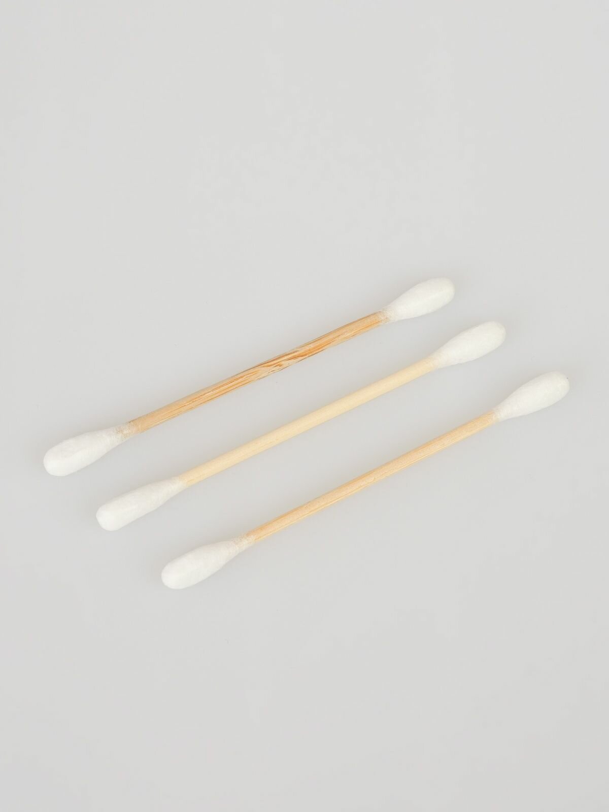 Ватные палочки DR SAFE 300 шт  бамбуковые  хлопок  стик 7 2 см