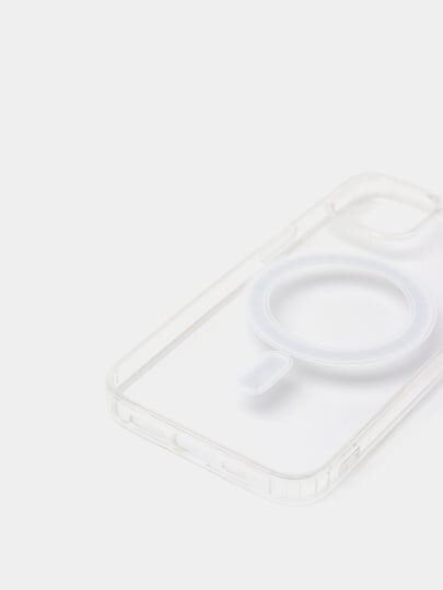Бесцветный/Прозрачный пластиковый с MagSafe 100% не желтеет чехол для модели телефона Iphone 11 Pro Max — фото 1