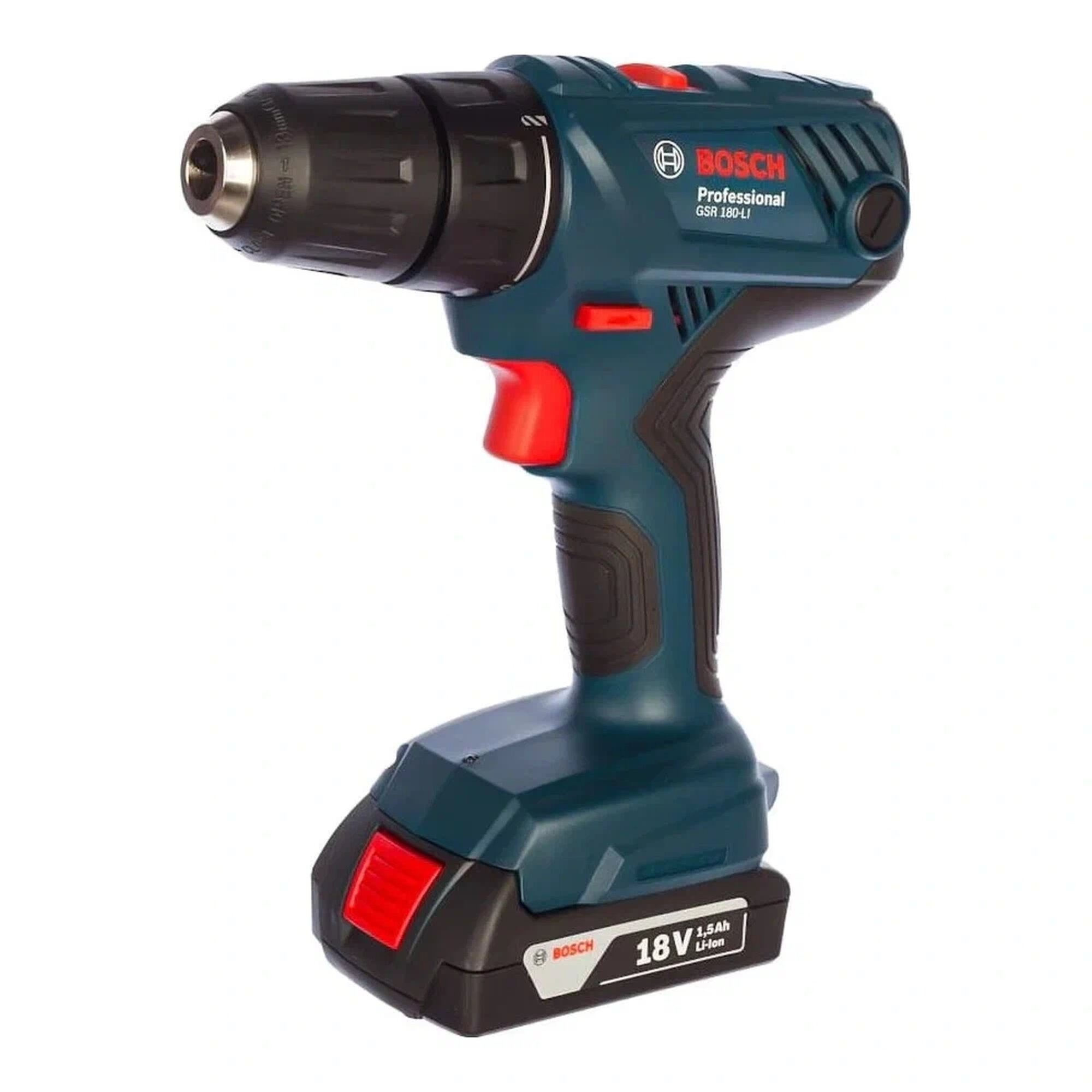 Дрель-шуруповерт Bosch GSR 180 LI (06019F8109)