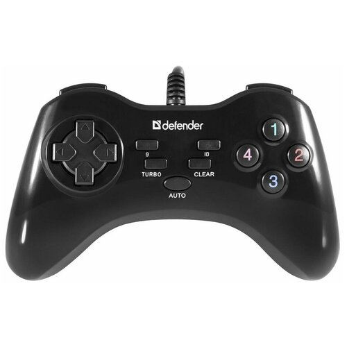 Геймпад DEFENDER Game Master G2 геймпад беспроводной defender game master 64257 12 кнопок до 10м 2 дж usb