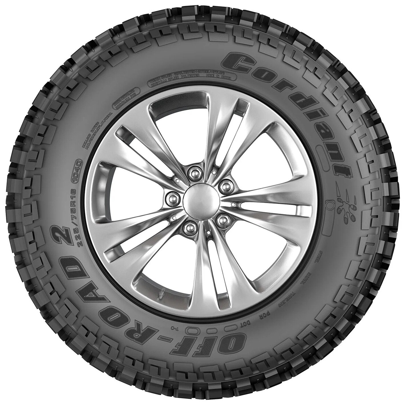 Автомобильные шины Cordiant Off Road 2 205/70 R15 96Q