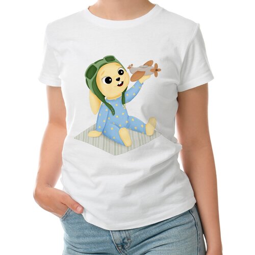 фото Футболка roly, размер s, белый