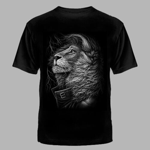 фото Футболка хлопок, размер 50, черный banzai