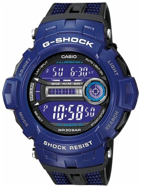 Наручные часы CASIO G-Shock, синий