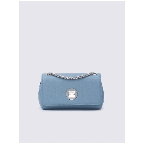 фото Сумка lilu mini женская кожаная маленькая кросс-боди и на плечо на цепочке клатч из натуральной кожи a.valentino