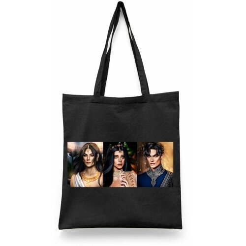 фото Сумка шоппер каждому своё, черный