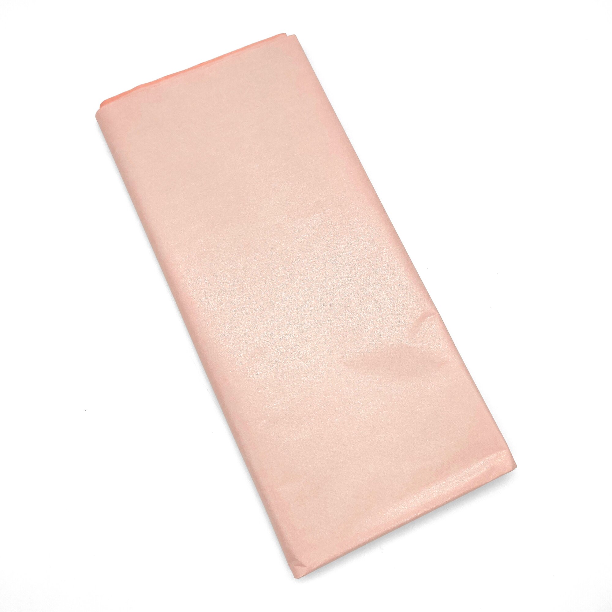 Бумага тишью фольгированная светло-розовая, 10 листов 50x66 см
