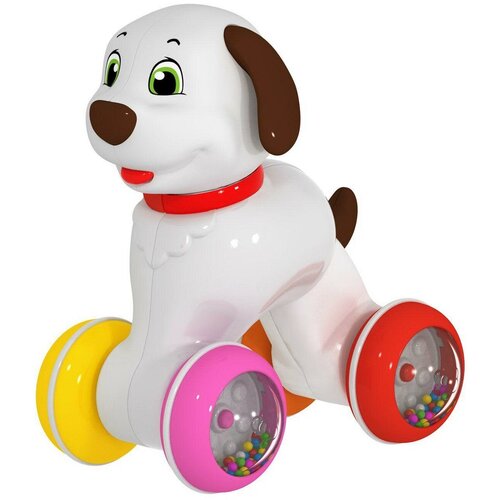 игрушка покатушка собачка Игрушка-каталка Stellar Покатушка Собачка