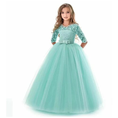 Нарядное платье, размер 120, розовый