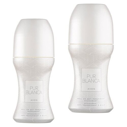 AVON Набор дезодорант-антиперспирант с шариковым аппликатором Pur Blanca, 50 мл (2 шт)