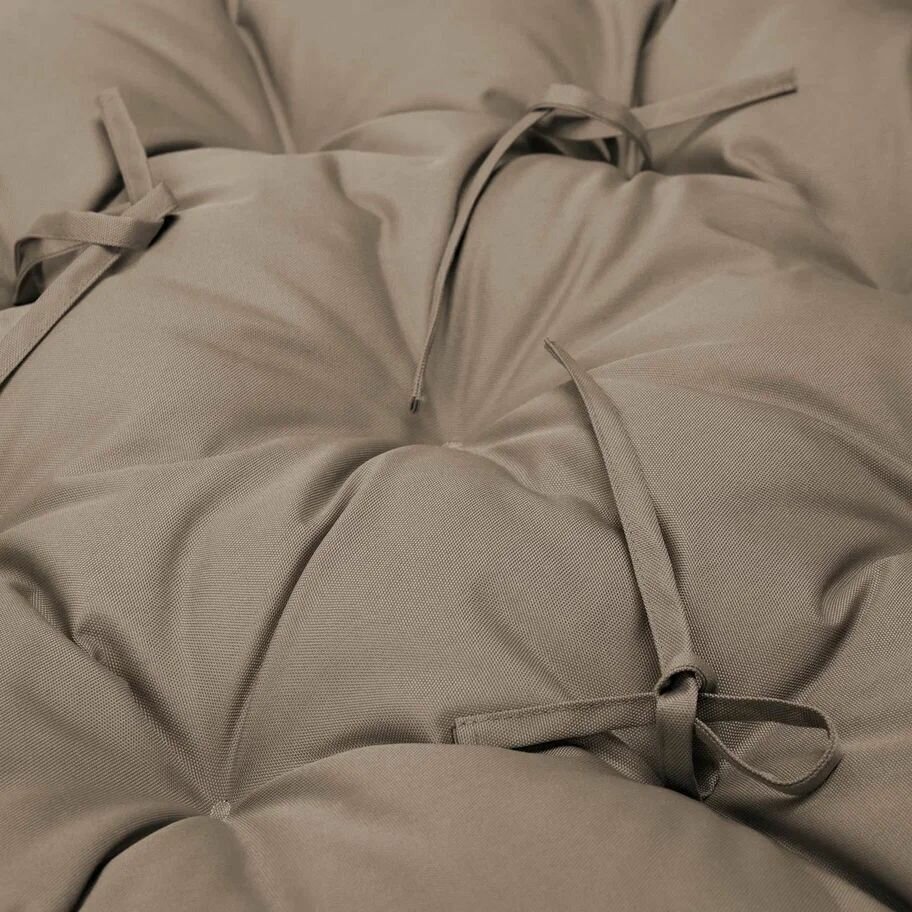Подушка для садовых качелей, круглая напольная сидушка Вилли, темно-бежевый - фотография № 3