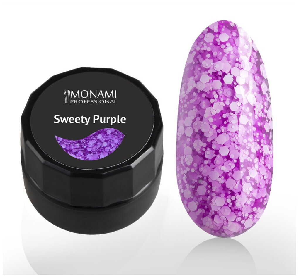 Гель-лак Monami Sweety Purple 5 г