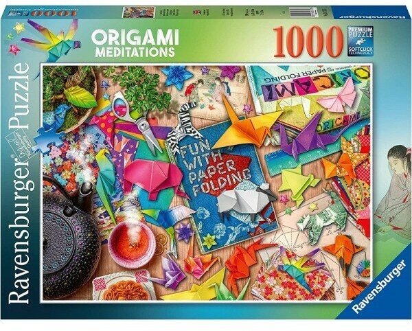 Пазл Ravensburger 1000 Медитация оригами, арт.16775