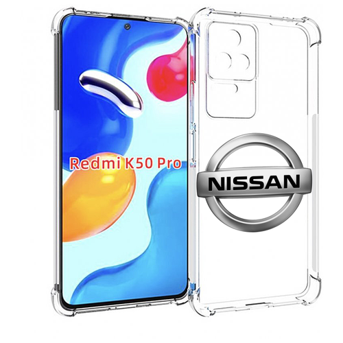 Чехол MyPads nissan-ниссан-3 мужской для Xiaomi Redmi K50 / K50 Pro задняя-панель-накладка-бампер