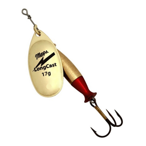 Блесна вращающаяся Mepps AGLIA LONG CAST, 3, Gold 12 г блесна mepps aglia long cast 2 tiger 8г