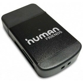 Cbr Устройство считывания USB 2.0 Card reader Human Friends Speed Rate "Multi" Black