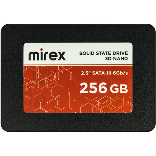 Накопитель SSD 2.5 Mirex 256GB SATA-III (SA500)