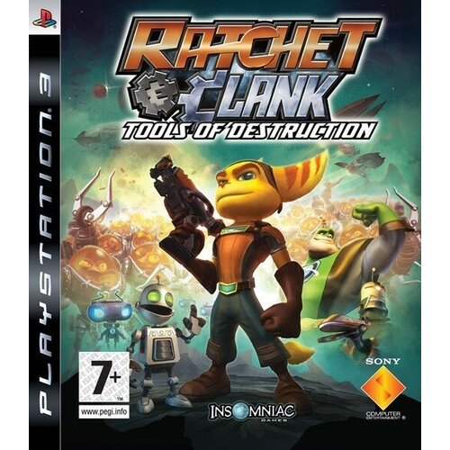 ps3 lego batman английская версия Игра Ratchet And Clank Tools Of Destruction [Orig] (PS3 видеоигра, английская версия)