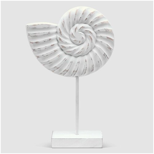 Декор Liansheng настольный Наутилус белый 22x65x355 см 1481₽