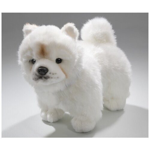 Игрушка мягконабивная LEOSCO Чау-Чау белая 27 см