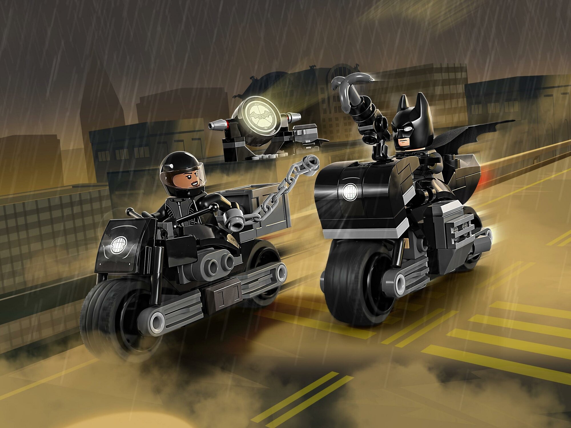 Конструктор LEGO Super Heroes "Бэтмен и Селина Кайл: погоня на мотоцикле" 76179 - фото №20