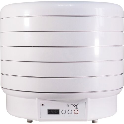 Сушилка для овощей и фруктов NITON 1000 с таймером 20 пакетов для хранения 1240000₽