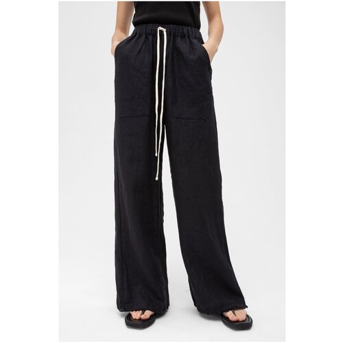 фото Брюки unimood цвет черный размер s