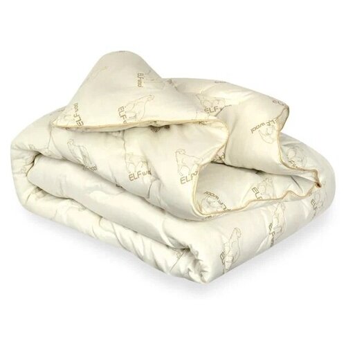 Одеяло зимнее овечья шерсть, 1,5 спальное, 140х205, в Чемодане