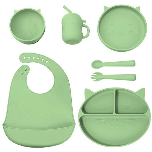 Набор детской посуды (7 предметов) ABASK Kids