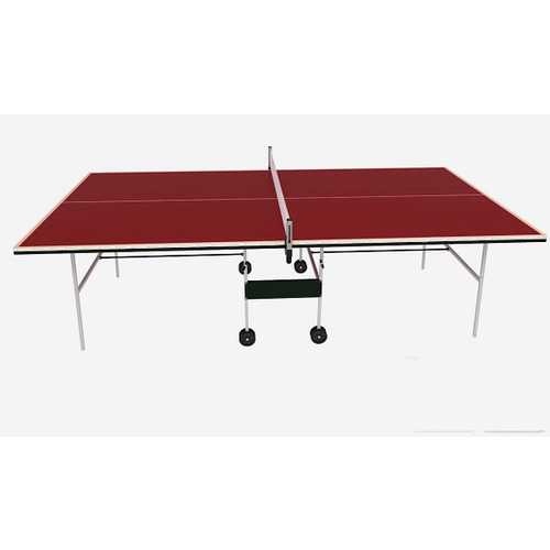 Влагостойкий теннисный стол (усиленная модель) TopSpinSport VIP+ (коричневый)
