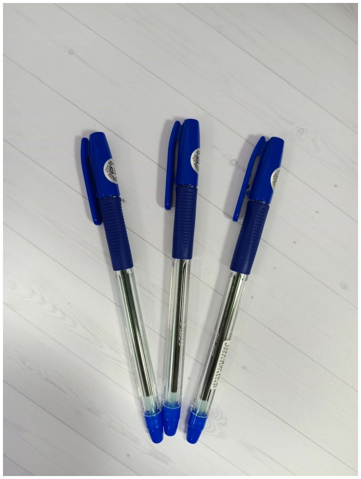 Ручка шариковая Pilot "BPS" синяя, 0,5мм, грип 3 шт