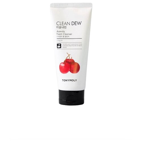 Tony Moly Пенка для умывания c экстрактом ацеролы Acerola Clean Dew Foam Cleanser