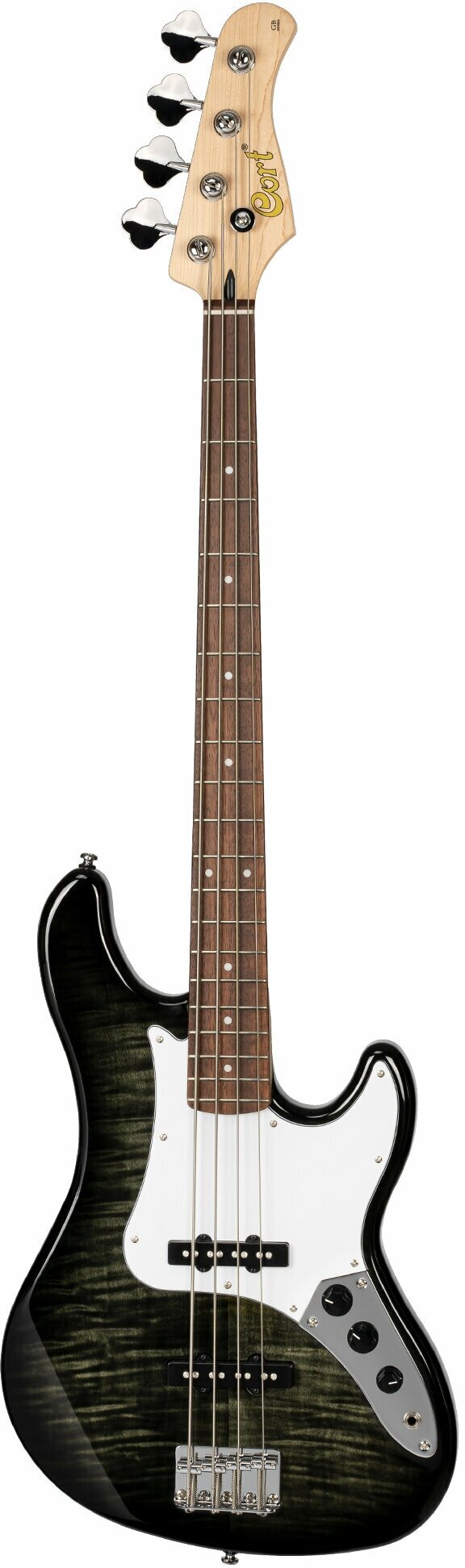 GB Series Бас-гитара черная Cort GB24JJ-TBK