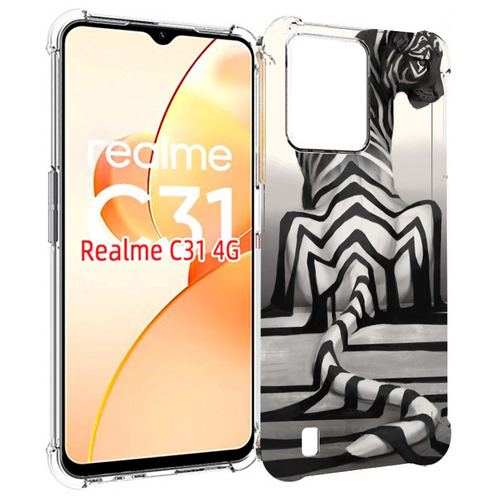 Чехол MyPads Fantastic Beasts by Jade Mere для OPPO Realme C31 задняя-панель-накладка-бампер