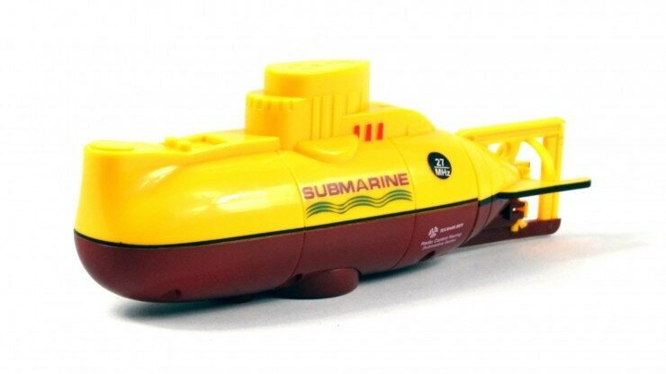 Радиоуправляемая подводная лодка Yellow Submarine 27MHz Create Toys CT-3311-YELLOW