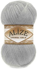 Пряжа Alize Angora Gold серый (21), 80%акрил/20%шерсть, 550м, 100г, 1шт