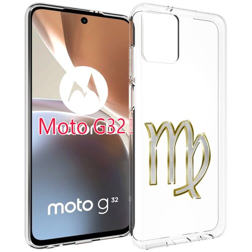 Чехол MyPads знак-зодиака-дева-6 для Motorola Moto G32 задняя-панель-накладка-бампер