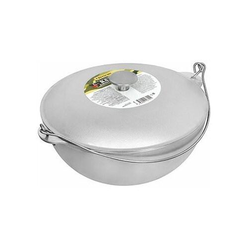 Казан алюминиевый литой с крышкой Boyscout 6л 61360