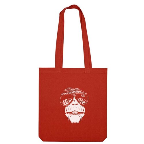 Сумка шоппер Us Basic, красный мужская футболка обезьяна в очках s зеленый