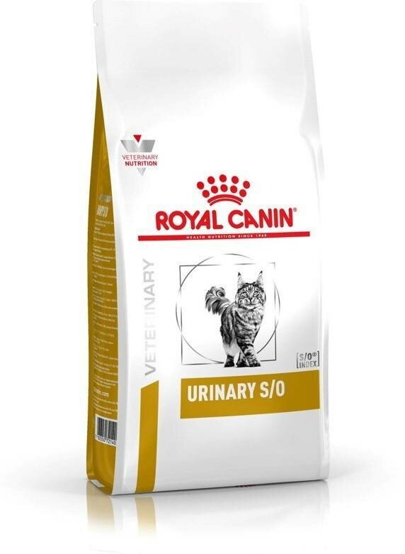 Сухой корм для кошек Royal Canin Urinary S/O, при мочекаменной болезни 2 шт. х 400 г - фотография № 2