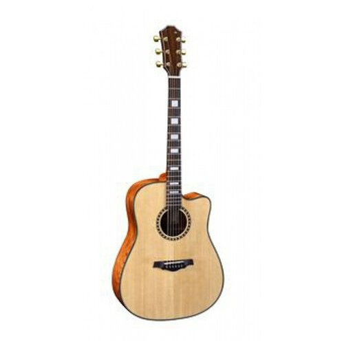 Акустическая гитара, с вырезом, Ramis RA-C03C-NL гитара акустическая ramis ra g02c с вырезом натуральный