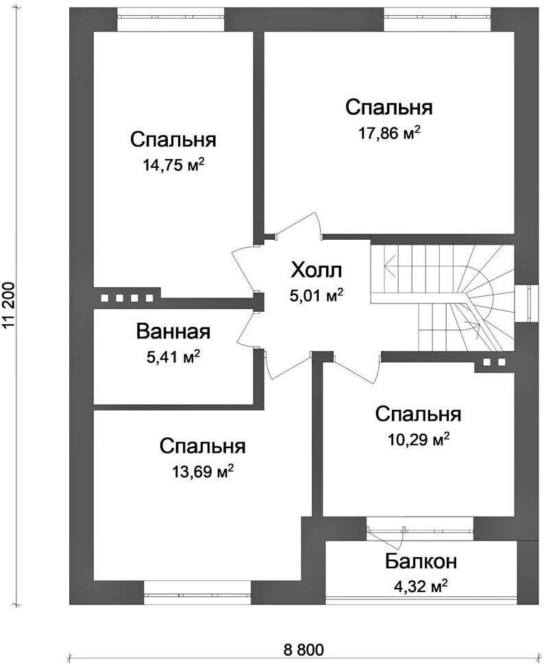 Свой Дом Проект дома B-054