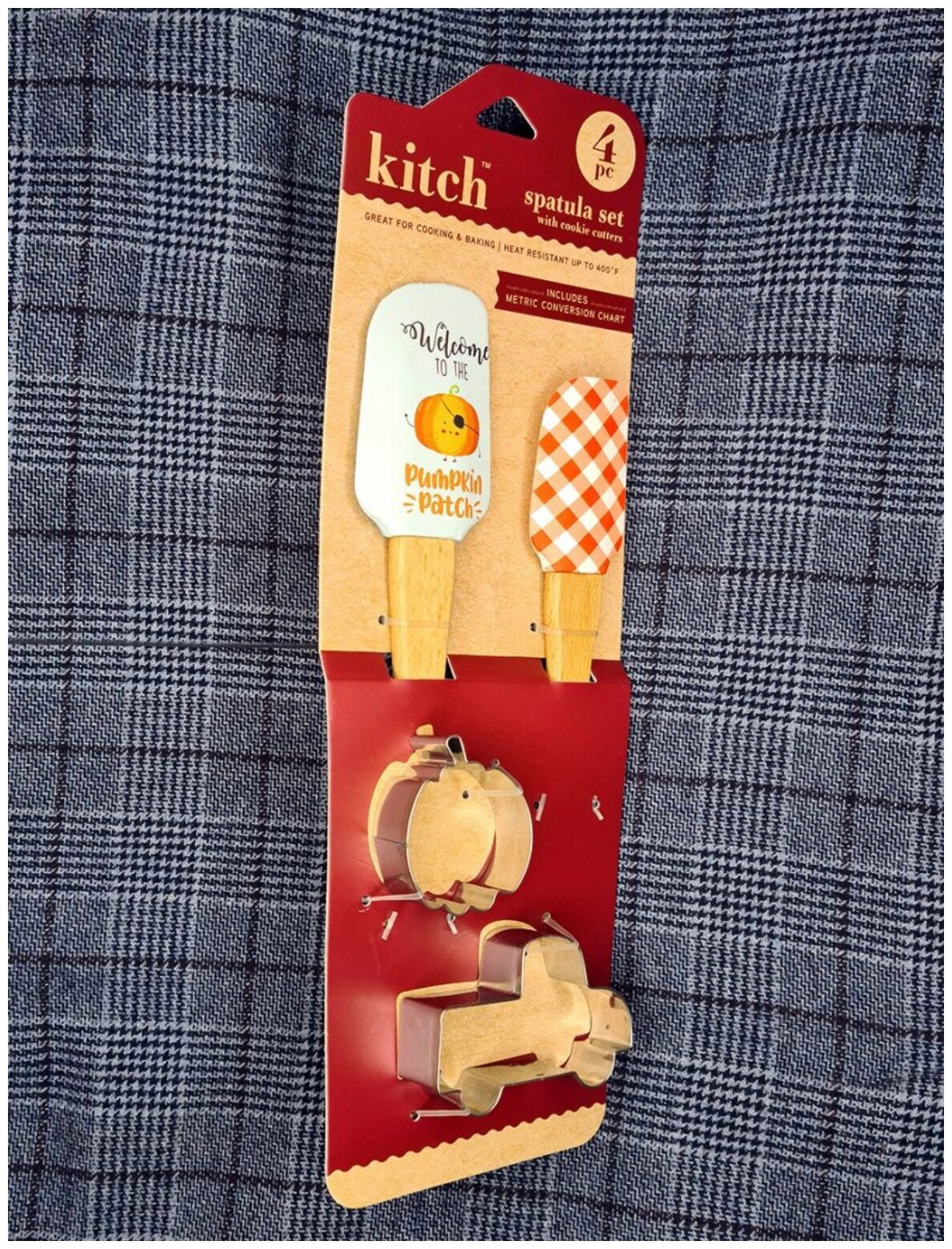 Кондитерский набор, кулинарный набор TUOTOWN, рукоять дерево, 4 предмета — фото 1