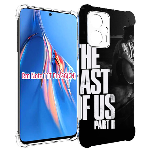 Чехол MyPads The Last of Us Part II Элли для Xiaomi Redmi Note 11T Pro / 11T Pro Plus / Poco X4 GT задняя-панель-накладка-бампер