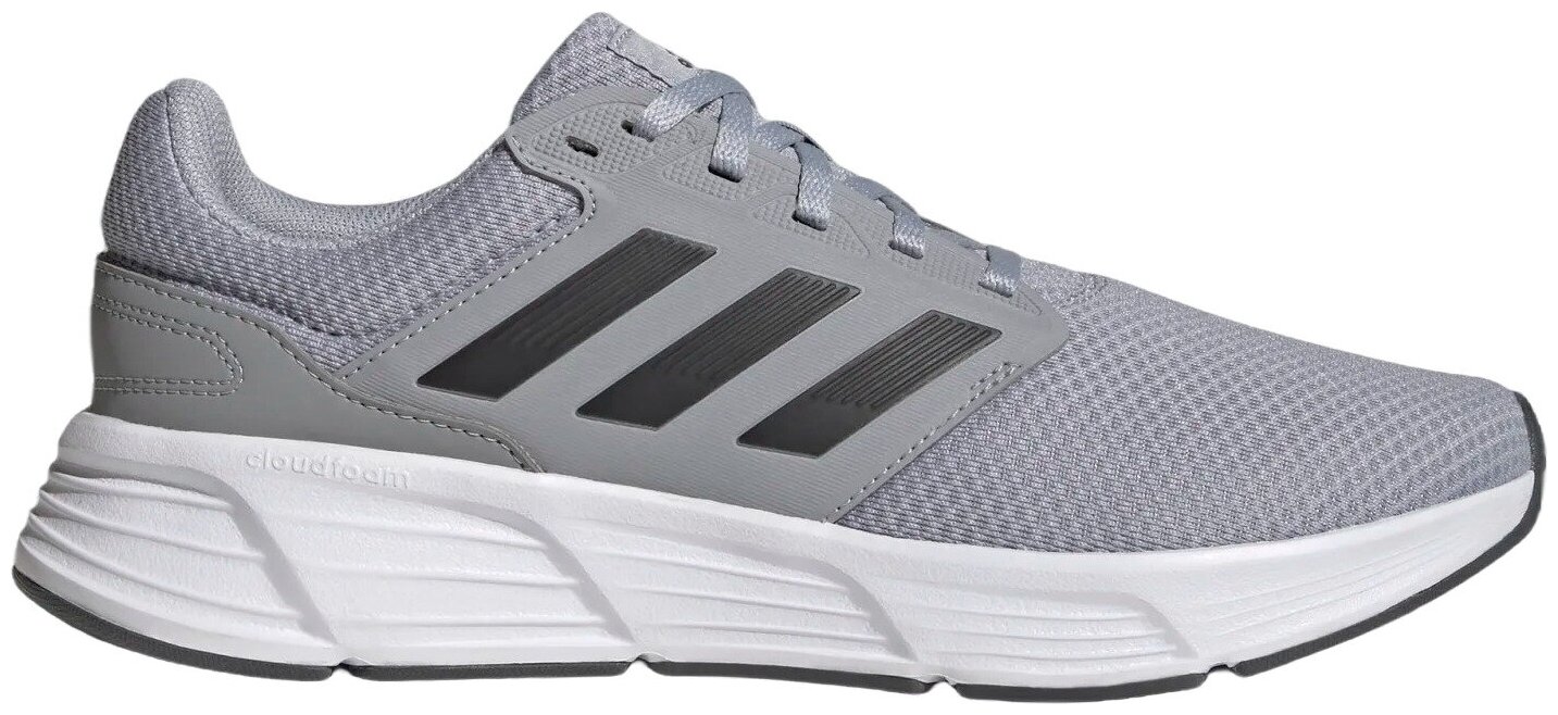 Кроссовки adidas Galaxy 6, полнота F, размер 9 UK, серый